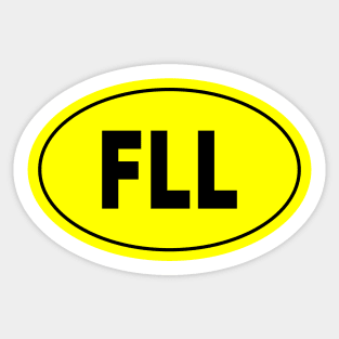 FLL Airport Code Fort Lauderdale–Hollywood International Airport USA Sticker